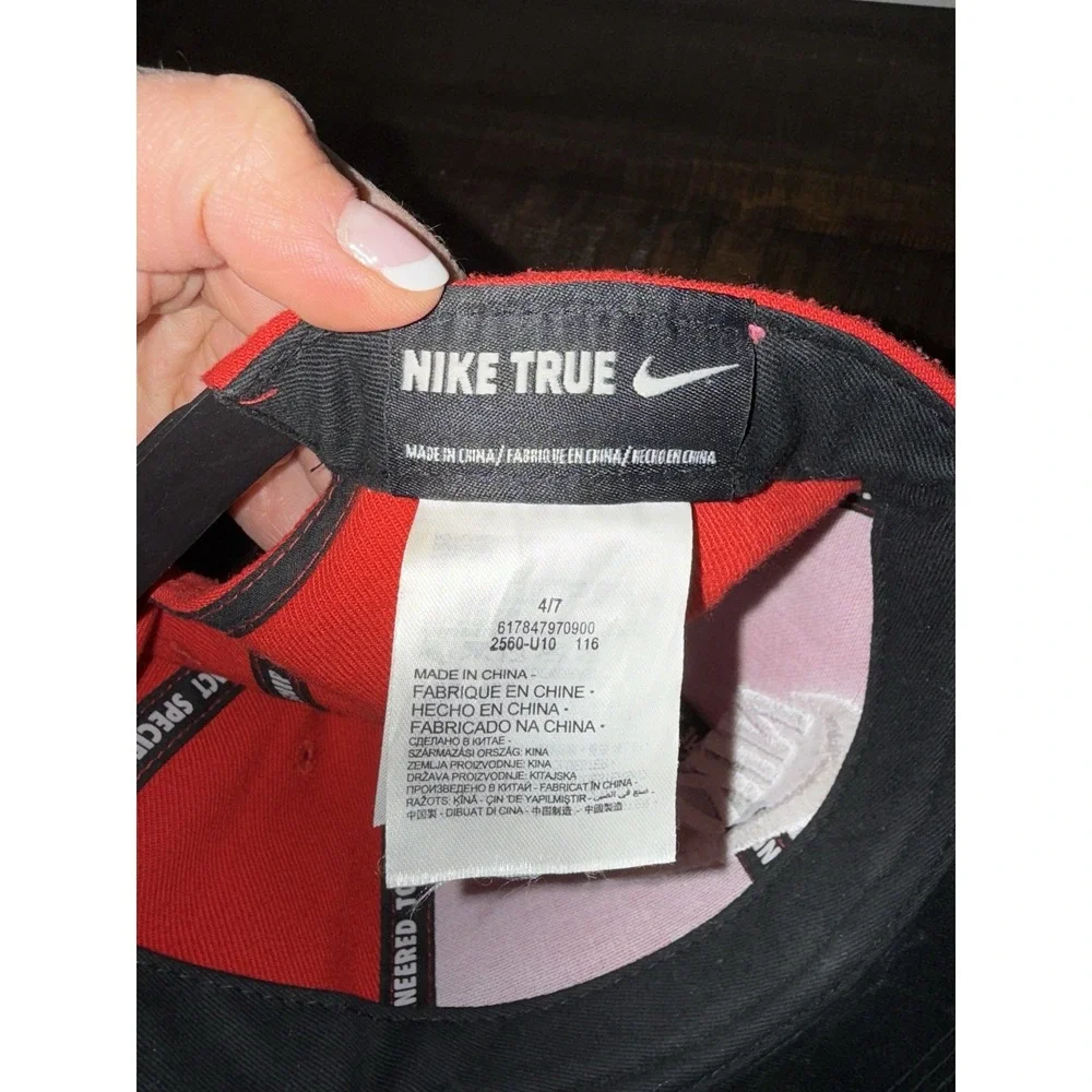 Nike True Y2K Black Red White Youth 4-7‎ Years Snapback Hat